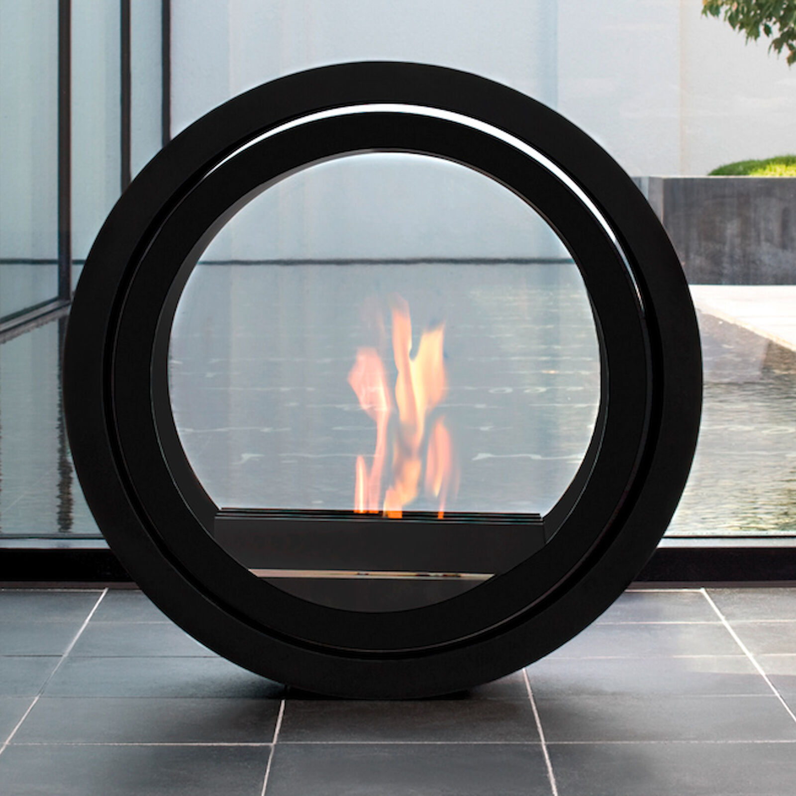 Fireplace Roll Fire for Conmoto